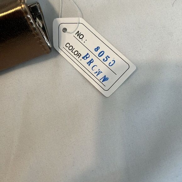 NWT Elegant Metallic Brown Womens Handbag Set perfect for all your essentials - Picture 3 of 14